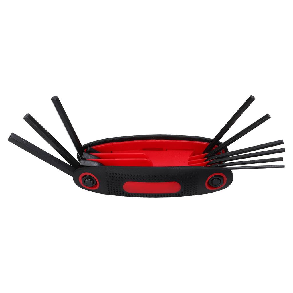 9 in 1 Multi Inner Hex Wrench Tool for Bows Arrow Adjustment Archery Hex Wrench Hunting Accessories Red