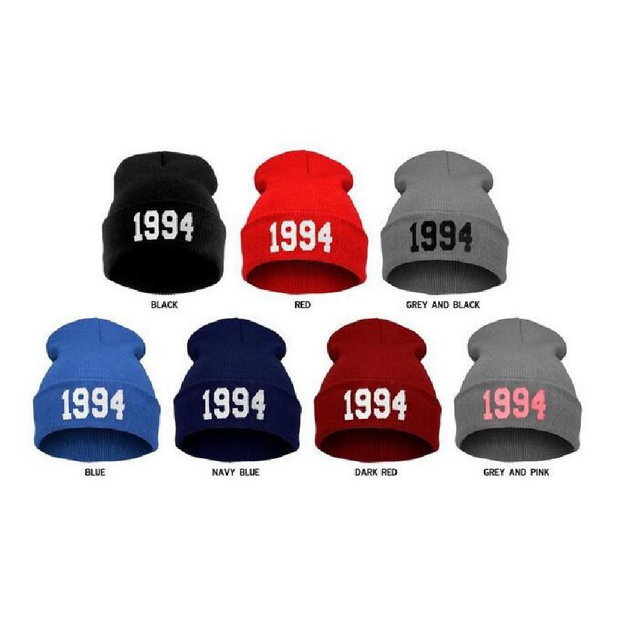 European and American Autumn/Winter Fashion1994Wool Knit Ski Pullover Hat