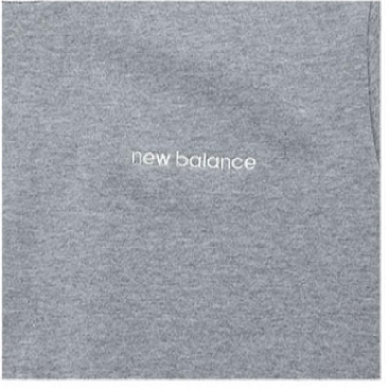 New Balance Club Nbncc21033 Gr Essential Back Logo Толстовка унисекс с длинным рукавом Футболка