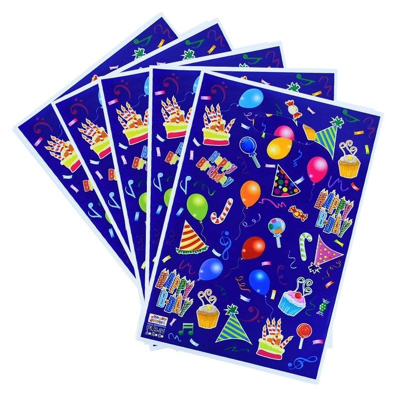20Pcs Plastic Candy Bag Child Party Loot Bags Boy Girl Kids Birthday Party Favors Supplies Decor
