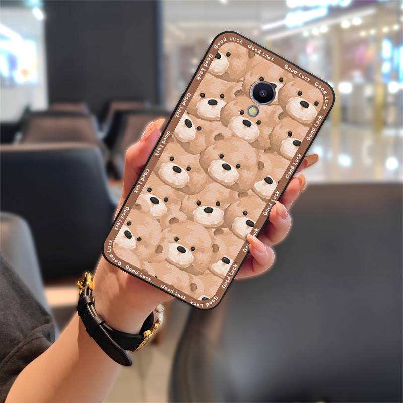 Прочный чехол для телефона Meizu Blue Charm, металлическая задняя крышка, ударопрочный, грязеотталкивающий чехол, силиконовый, противоударный