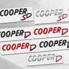3D Авто Металлическая Наклейка Логотип Значок Cooper S SD на Задний Багажник Автомобиля Декор для Cooper ONE Clubman Paceman JCW R56 R58 R59 F60