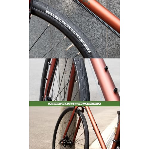 Велосипедная покрышка GORIX 700ÁE8c Шоссейная покрышка для гравийного шоссейного кроссового велосипеда (ГРАВИЙНАЯ ГОРИЛЛА) 28c 700c Протектор клинчерной шины Замена клинчерной шины