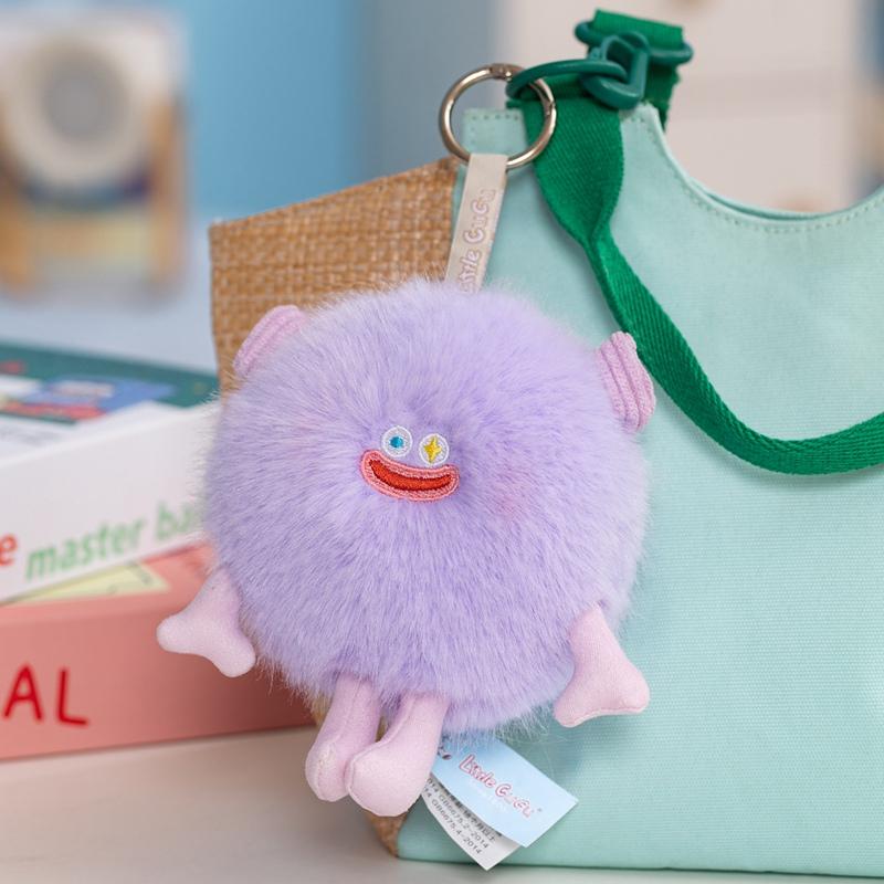 Cute Chubby Alien Monster Plush Dolls Cartoon Pendant Toys Throw Pillows Birthday Gifts For Children Boys Girls