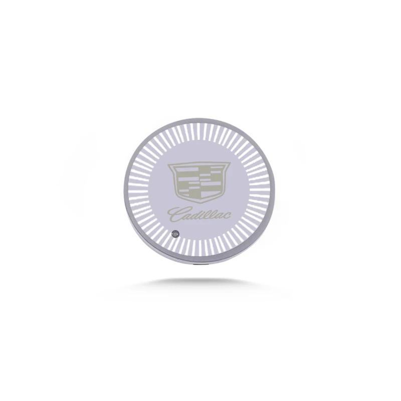 LED Colorful Car Coaster Smart Induction Water Cup Slot Light for Cadillac ATS BLS CT4 CT5 CTS SRX XT6 XTS Escalade Deville DTS