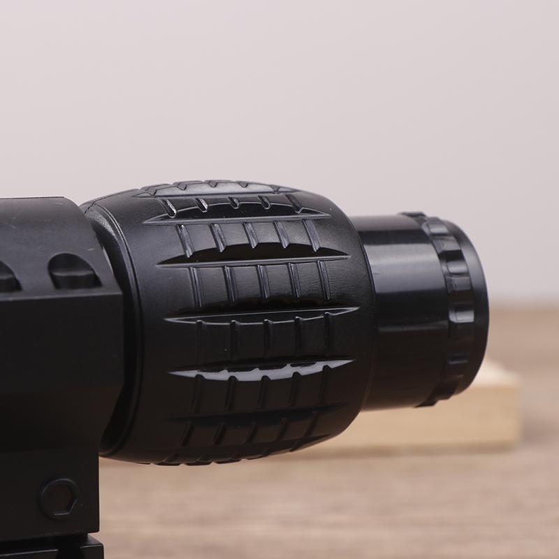 Регулируемый прицел с увеличительным стеклом, компактные прицелы с откидной крышкой, подходят для 20-мм и 21-мм рельсовых креплений, игрушки, аксессуары для телескопов