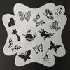 Birthday Party Makeup Stamps Face Art Paint Template Temporary Tattoos Stencils for Body Painting