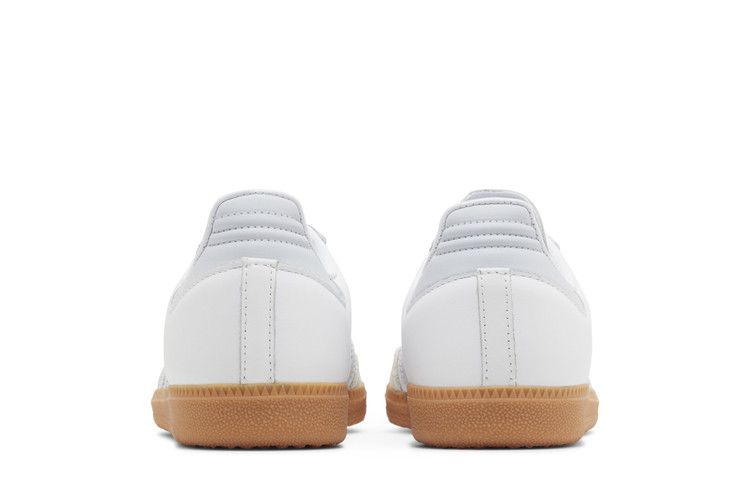 adidas Samba OG Белый Гало Синяя Жвачка (Женский)