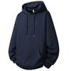 New Top Sweater Solid Color Loose Light Version Solid Color Hooded Sweater
