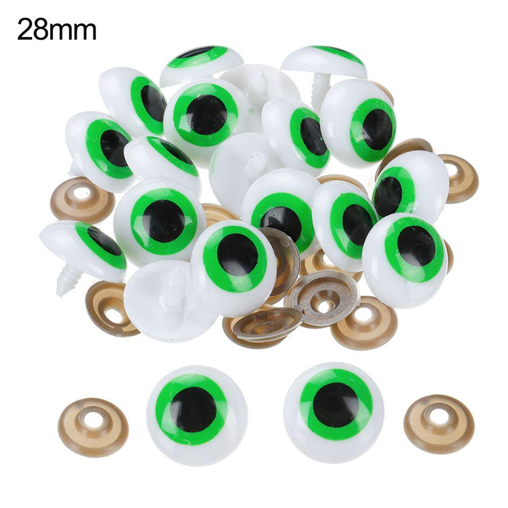 12мм~30мм Безопасные Аксессуары для Игрушек Животных Пластиковые Глаза Кукольные Глаза Рукоделие Лягушачьи Глаза Глазное Яблоко