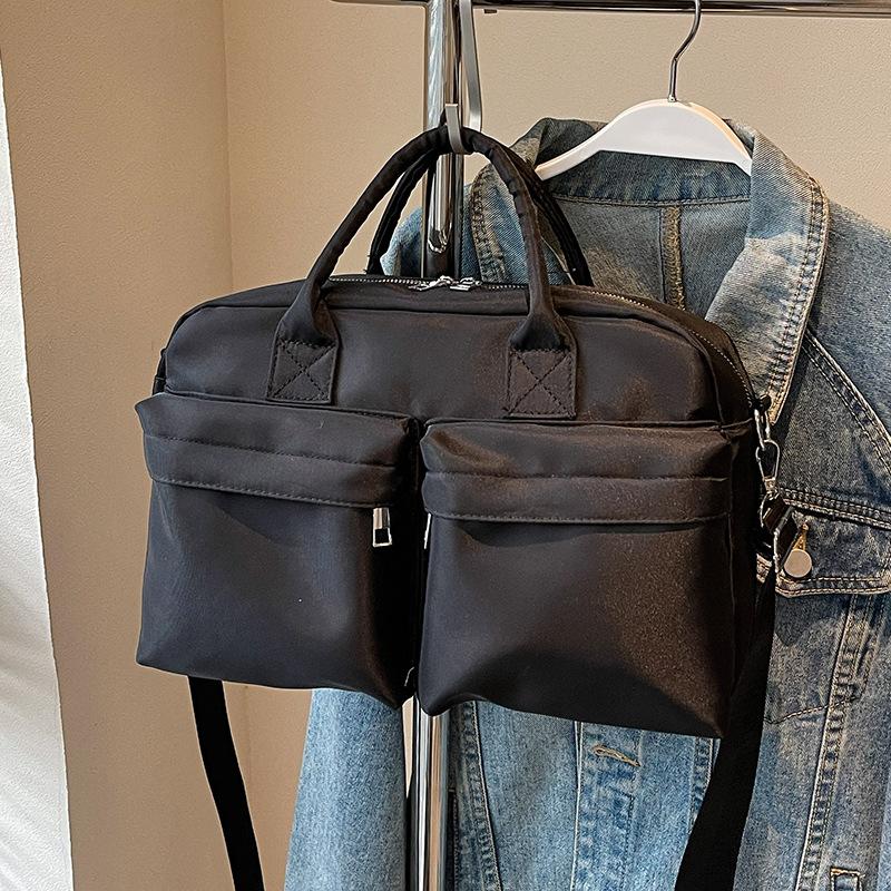 Сумка Сумка через плечо Маленькая Женская Новый стиль Сумка для поездок на работу и путешествий Множество карманов