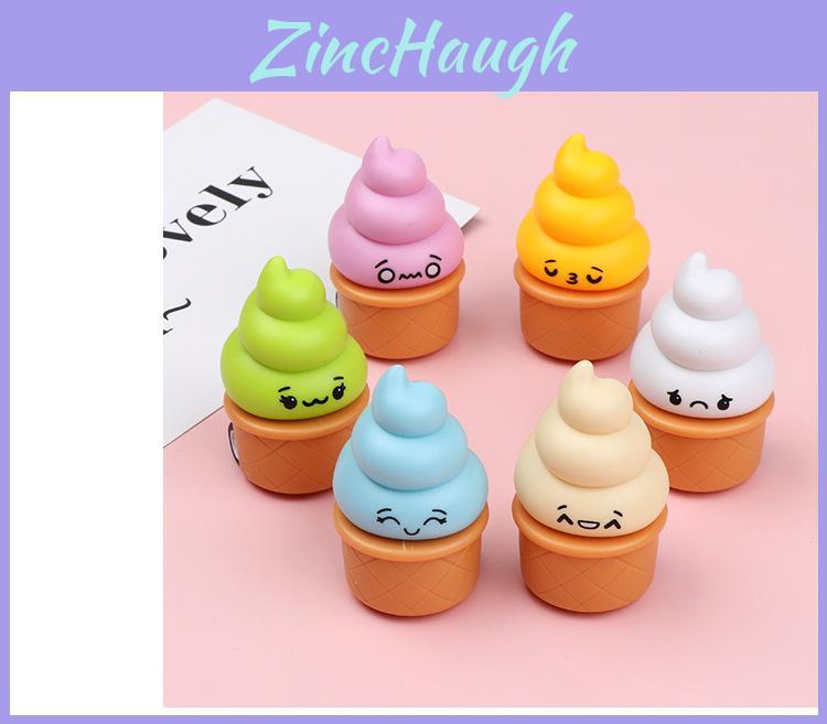 Bread Doughnut Plastic Emoji Toy Car With Pullback Action For Kids Gift And Interactive Play