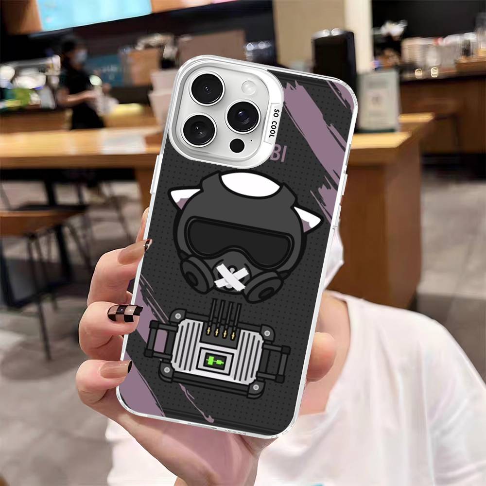 Game R-Rainbow S-Siege S-Six Phone Case For IPhone 17 16 15 14 13 Pro 12 11 Pro Max PLUS Color Back Cover