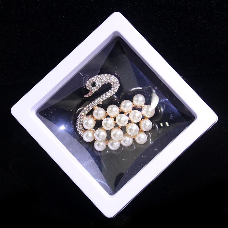 Изысканная жемчужная пряжка для шарфа: Брошь-бабочка со стразами и бант