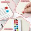 Colorful Alphabet Page Markers Small Strips Sticky Index Tabs  Notebooks