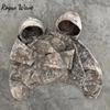 Куртка RogueWave в стиле ретро, худи с камуфляжным принтом, уличный хип-хоп, уличная одежда, оверсайз, унисекс, камуфляжная одежда
