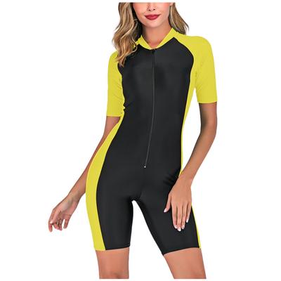 (SU)Женский купальник, гидрокостюм с половиной рукавом, солнцезащитный костюм, костюм медузы