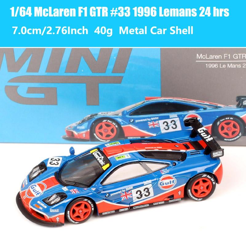 MiniGT Масштаб 1/64 Nissan Skyline GTR Racing Z Honda Civic Cadillac V 911 GT3 McLaren Datsun 510 Пикап Модель автомобиля Игрушка