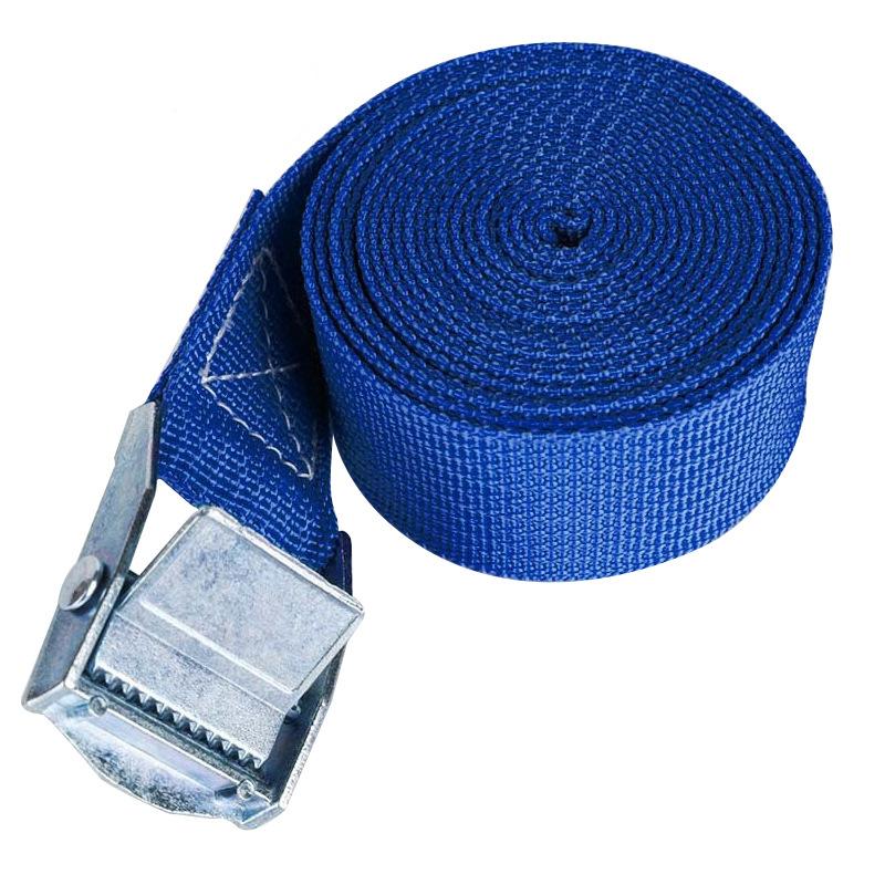 2M Tie-Down Belt Cargo Straps With Metal Buckle Tow Rope Car Motorcycle Bike for Luggage Bag Strong Ratchet Belt Car Accessories