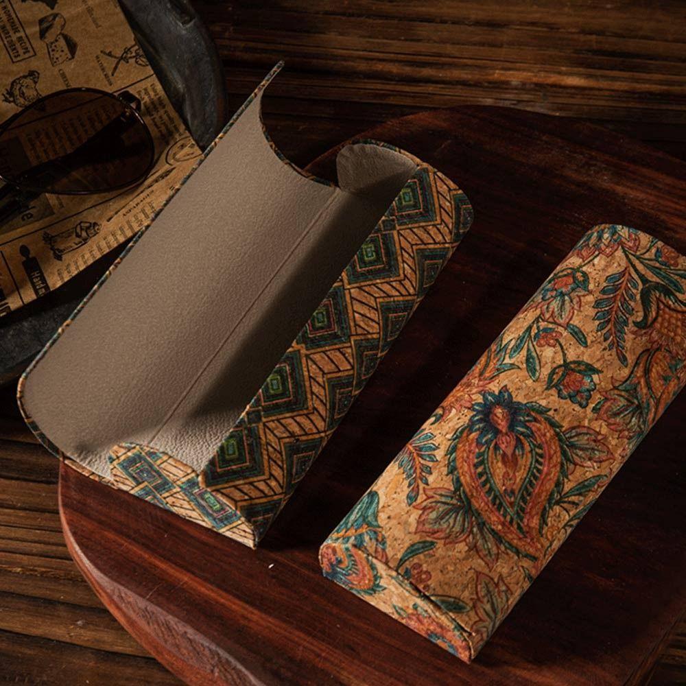 Exotic Pattern Glasses Case Anti-pressure Sunglasses Storage Box Spectacle Case Women
