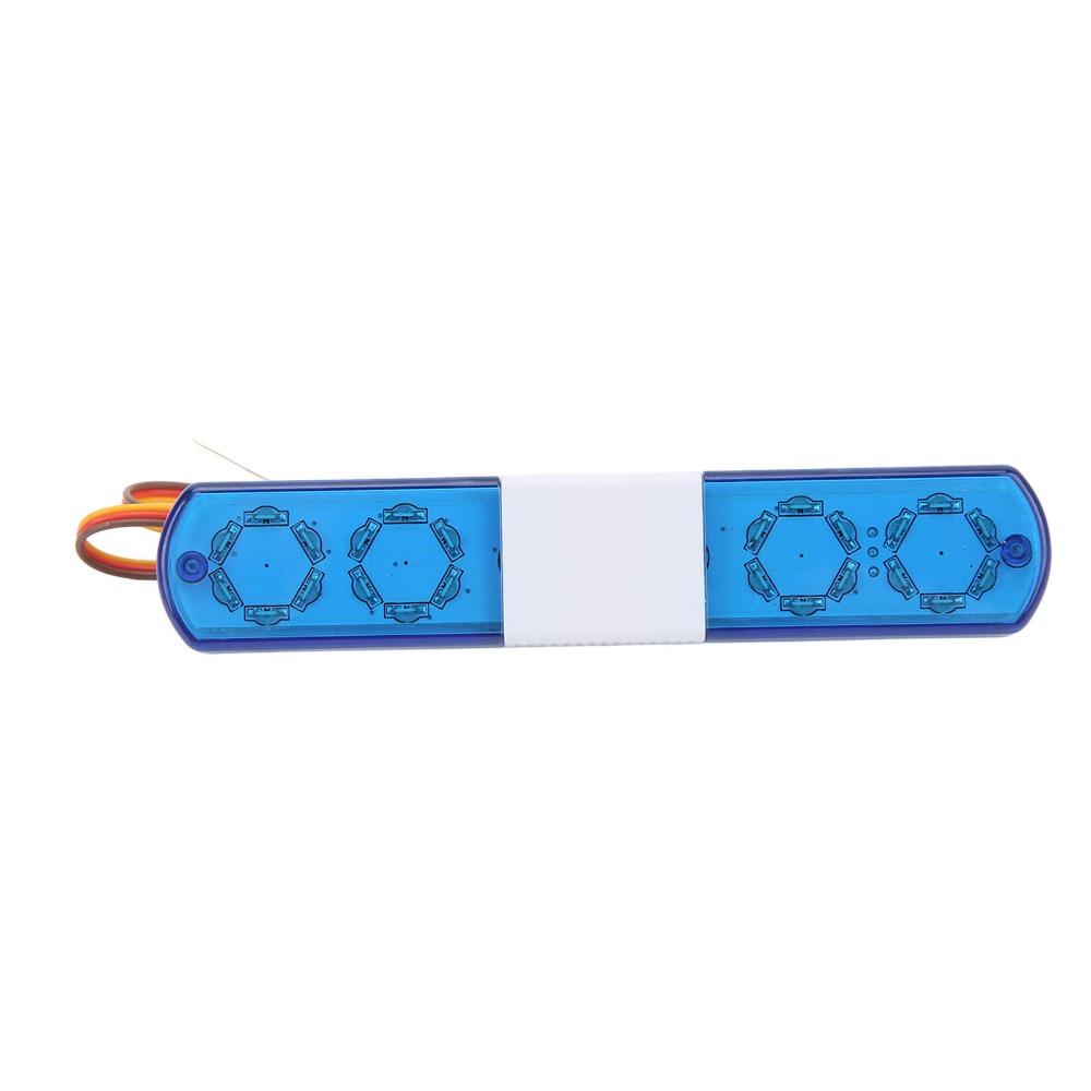 Multi-Function Alarming Light 115mm Alarming Flash Lamp Durable Light Bar Lamp RC Car Accessories