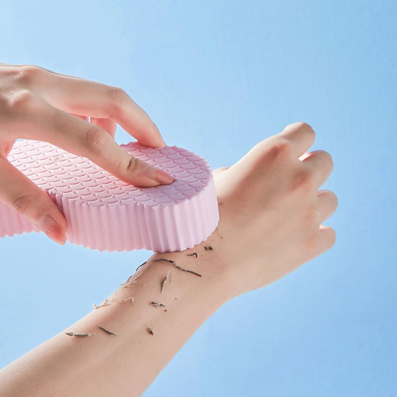 Esponja Exfoliante Мягкая губка скребок для тела Отшелушивающий скраб для ванны Губка Щетка для душа Очиститель кожи тела Средство для удаления омертвевшей кожи