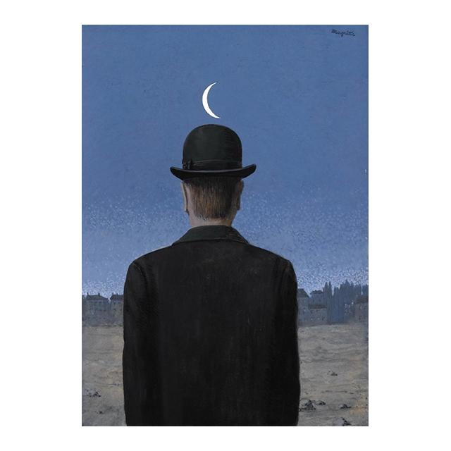 Rene Magritte Canvas Painting Surrealism Classic Artwork Reproduction Posters Print Wall Art Picture Home Decor for Living Room