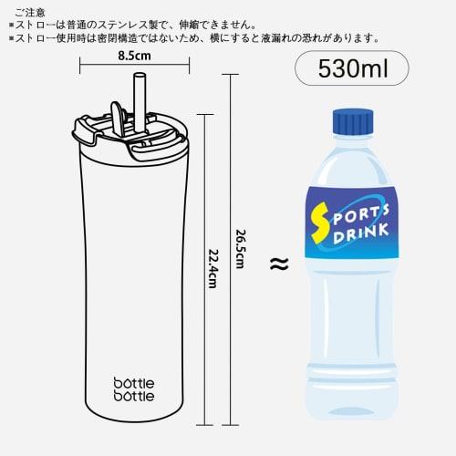 530ml Vacuum Insulated Tumbler with Straw, Portable Handle, Stylish Design for Outdoor Activities, Coffee, Beer, and More. Comes with Lid for Easy Hol