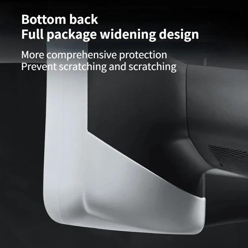 Screen Protector for Tesla Model 3/Y/3+ Highland 2024 Silicone Frame Central Control Display Screen Protective Film Accessories