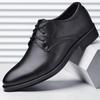 Fashion Men's Formal Shoes Business Official Leather Casual Social Shoe Male Office Luxury Designer Black Legitimate 2024 Trend Italian