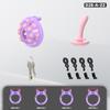 2026 New Concave Chastity Cage Negative Silicone Urethral Lock Male Penis CB Lock Sissy Restraint SM with Catheter Adult Sex Toy