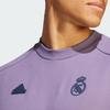 Свитшот с круглым вырезом Real Madrid, разработанный для игрового дня, мужской, фиолетовый HY0639
