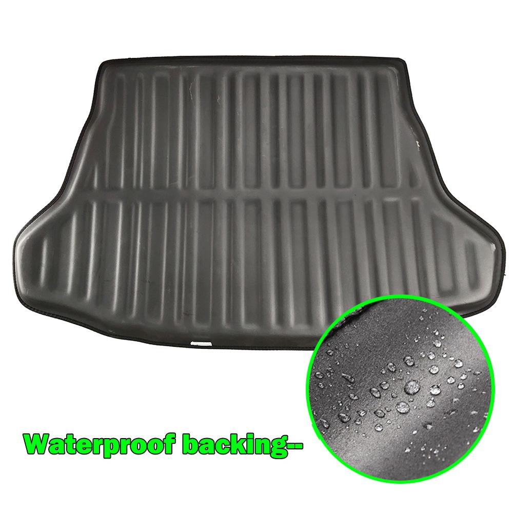 Car Rear Trunk Mat for Volkswagen VW Polo GTI Mk5 2010~2017 2011 Rug Waterproof Floor Pad Space Boot Carg Cover Liner Accessorie