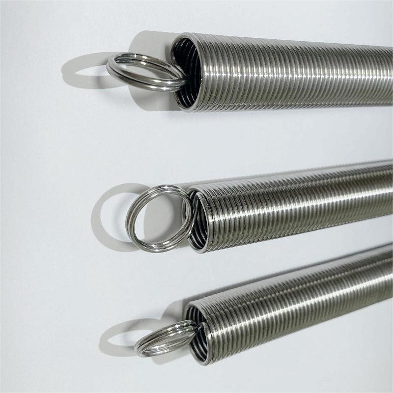 304 stainless steel pull spring double loop closed hook Stretch spring,Wire Dia0.6/0.7mm,OuterDia5/6/7/8mm,Length15-300mm.