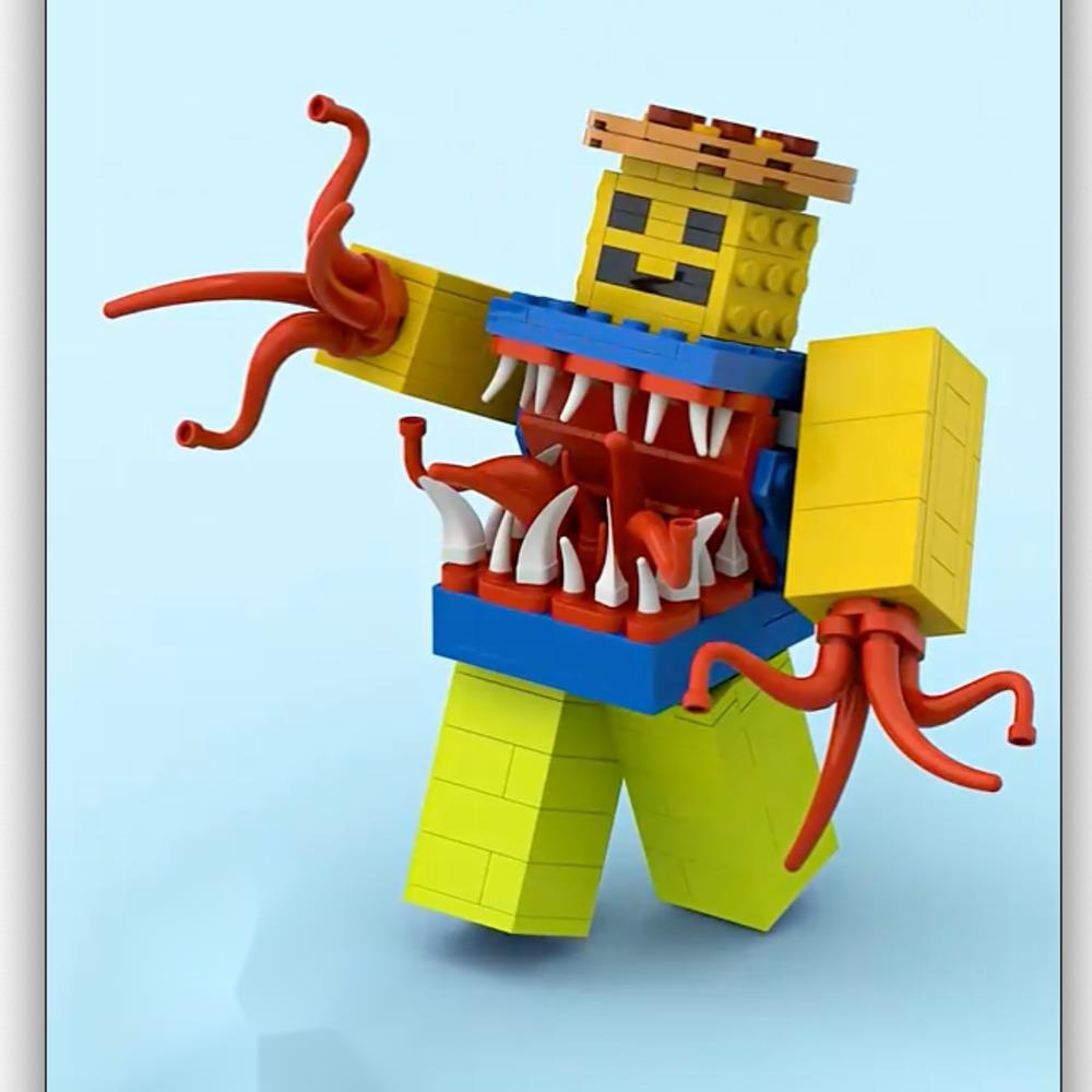 Steal A Brainrot Blocks Итальянский Brainrot Велосипед Chicletera Велосипед 67 Блоков Brainrot Sammy Brainrots Jandel Конструктор