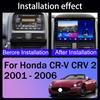 For Honda CR-V CRV 2 2001 - 2006 Android 14 Car Stereo Unit Multimedia Radio Player GPS BT Carplay Android Auto Screen 2DIN