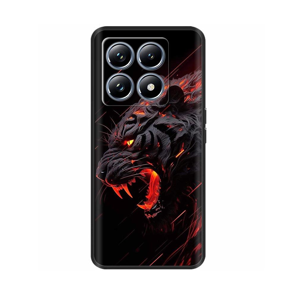 Для Xiaomi Mi 14T Pro Чехол Мягкий Жидкий Силикон Защита Задняя Крышка для Xiaomi 14T Pro Mi14T 5G Чехлы Расписные Мультяшные Фундас