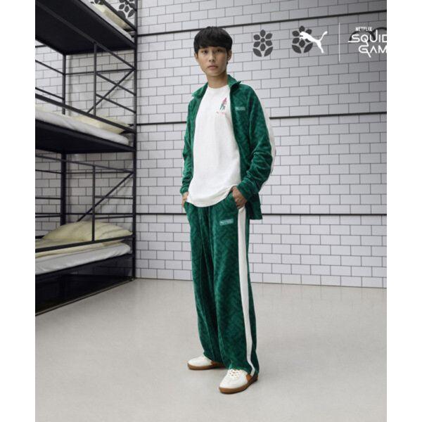 Игра в кальмара x Puma Palermo Сезон 2 Унисекс Кроссовки Белый Тепло-белый Тыквенный пирог 401074-01