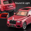 1:24 Rolls-Royce Cullinan Spectre Car Model Toy Starry Sky Top Shock Absorption Alloy Diecast Vehicle Models Gift Ornaments