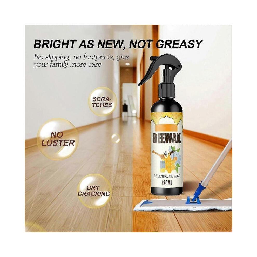 (3pcs) Natural Micro-Molecularized Beeswax Spray, Beeswax Spray Furniture Polish and Cleaner, Crack and Scratch Renovation Care Wax