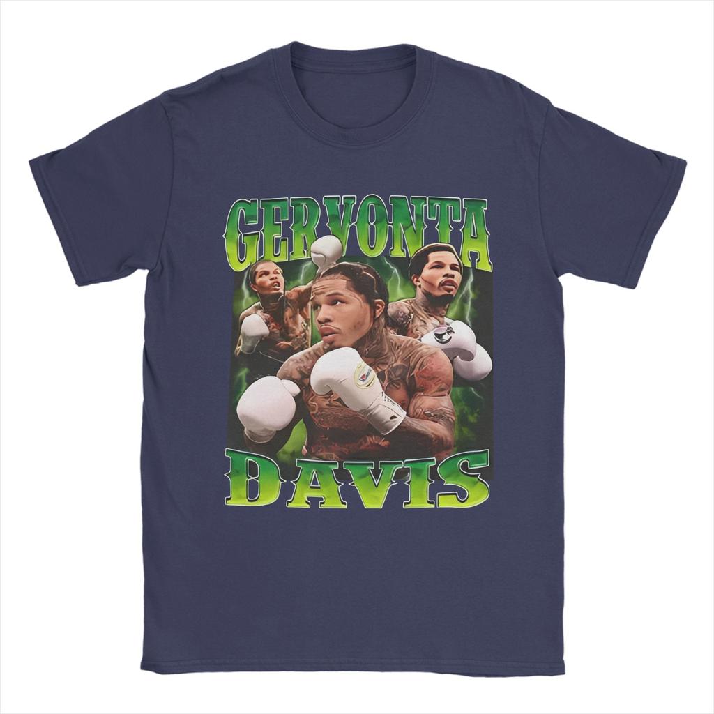 Футболка Gervonta Davis Летняя Хлопковые Футболки Для Унисекс Харадзюку Повседневная Футболка С Коротким Рукавом Y2K Ретро Топы