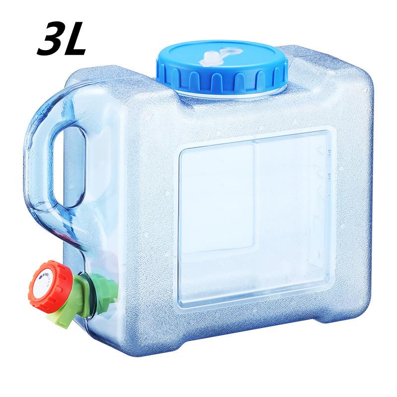 3/5/10/15л контейнер для воды с краном уличное ведро для воды большая емкость резервуары для хранения воды ведро для питья для кемпинга вода для кемпинга