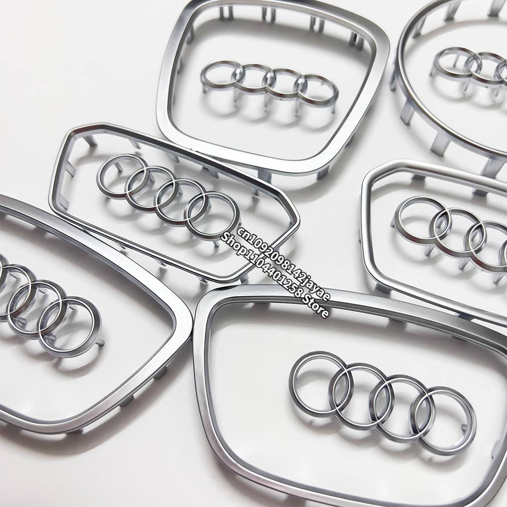 Car Steering Wheel Badge Replacement Decoration LOGO For Audi A3 A4 A5 A6 A7 A8 Q3 Q5 Q7
