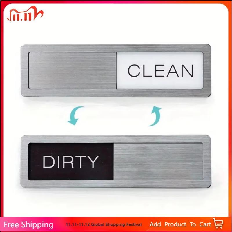 1 Pack Dishwasher Magnet Clean Dirty Sign, Kitchen Organizers and Storage Decor fridge magnet home decor stickers