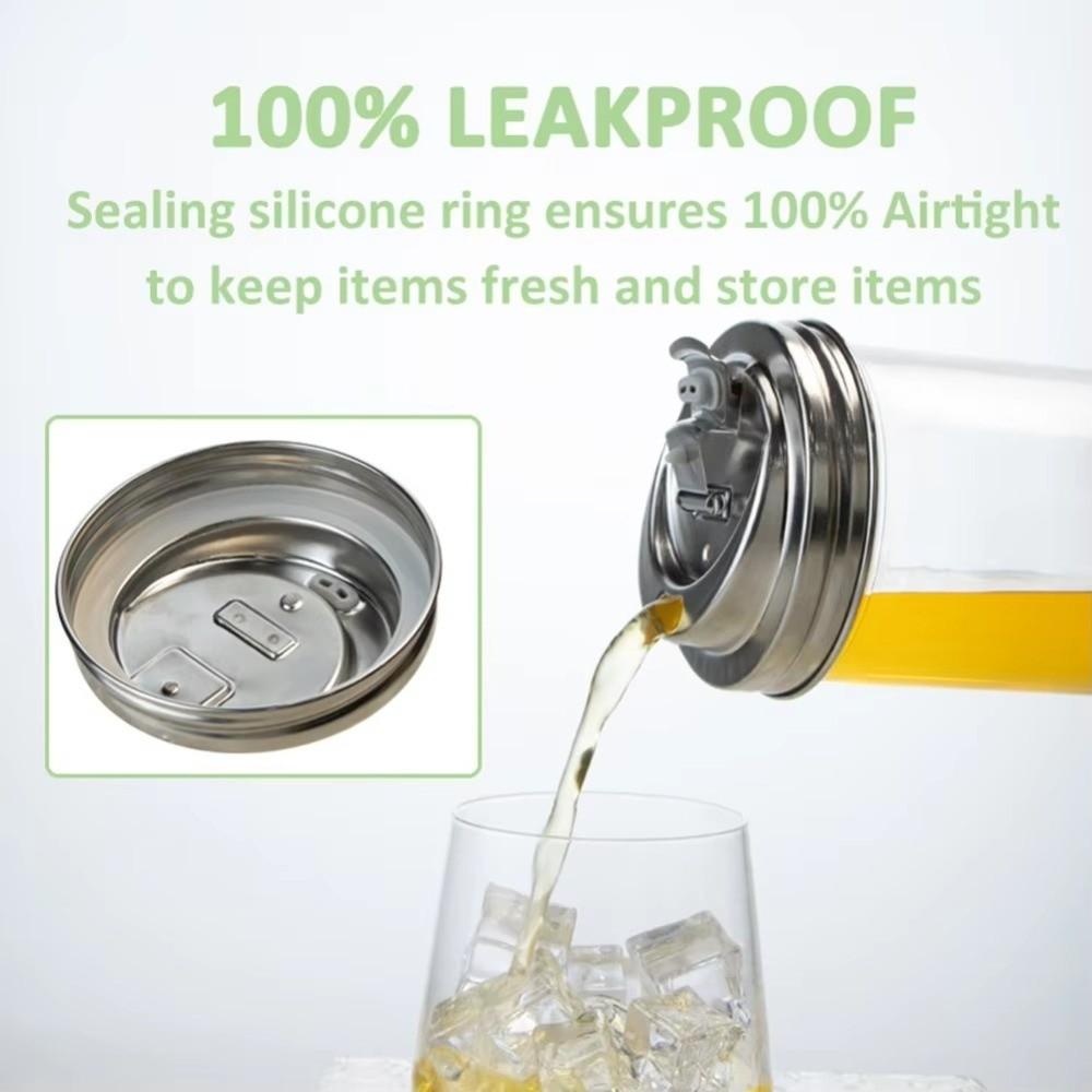 Stainless Steel Mason Jar Drinking Lids With Straw Hole Pour Lids Mason Jar Sip Lids Fruit Juices