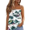 Летние топы-трубы для женщин, милая сексуальная футболка без рукавов с открытыми плечами и цветочным принтом
