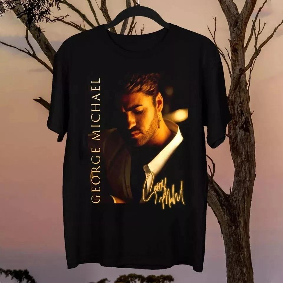 George Michael Funny Short Sleeve S-5XL T-Shirt