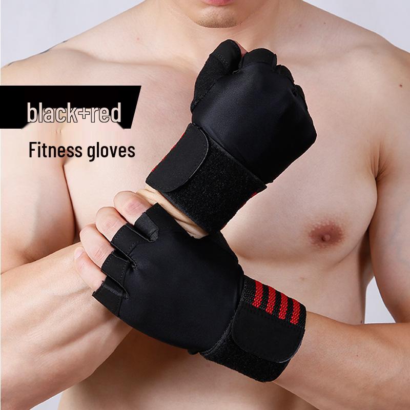 Тонкие перчатки для фитнеса унисекс: Нескользящие, износостойкие, противомозольные тренировочные перчатки для гантелей, подтягиваний и турников.