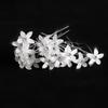 Accessories Bridal Tiara Flower Hairpin Stick U Shaped Hair Clip Bride Headpiece Bridal Hairpin