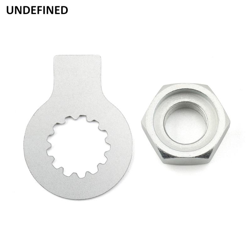 Motorcycle Front Sprocket Nut And Washer Lock Kit for Yamaha YZF R1 FZ1 FZS 1000 FAZER TDM 900 2002-2010